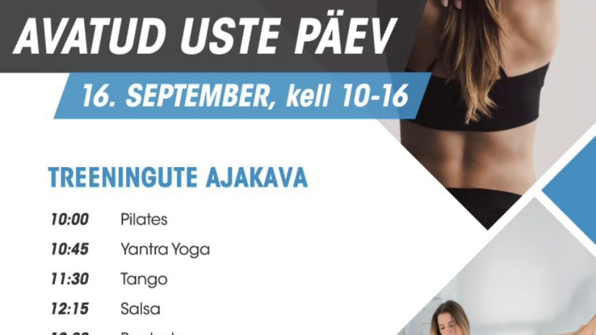 PÄIKESE STUUDIO AVATUD USTE PÄEV 16. septembril KELL 10-16