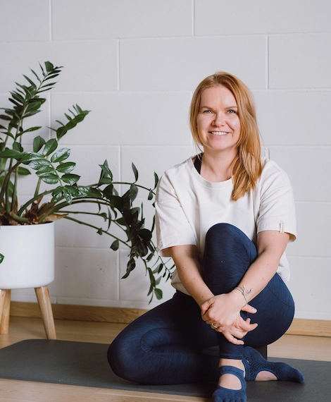 Pilatese treener Janika Voolaine